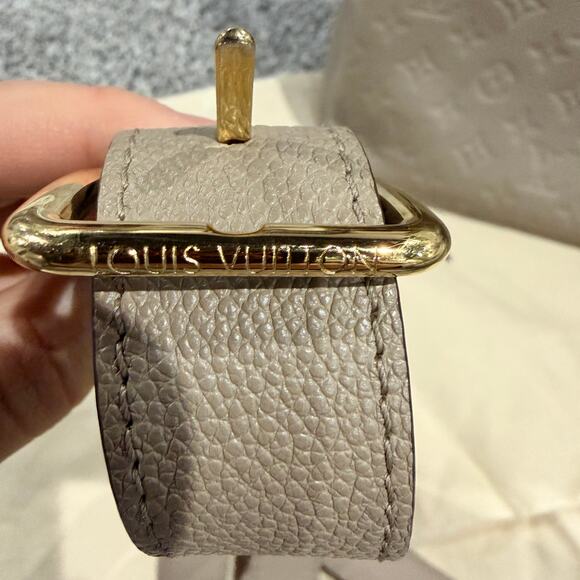 Louis Vuitton Empreinte Maida Hobo Tourterelle Leather Bag Purse, Turtle Dove - Picture 5 of 16